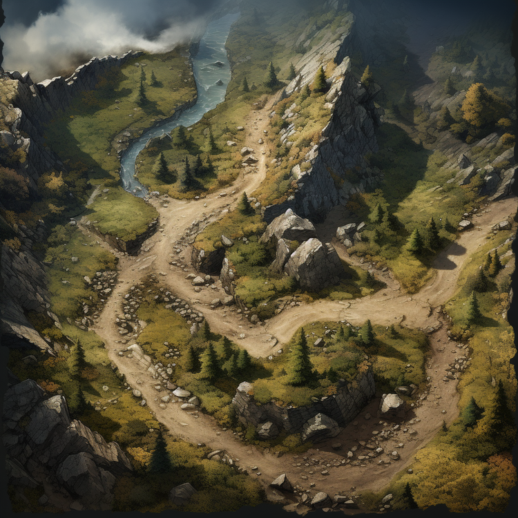 hjmaier_A_mountain_path_for_use_as_a_battle_ground_for_roll20_16e738f4-bb76-4506-8eaf-67a81504d416.png